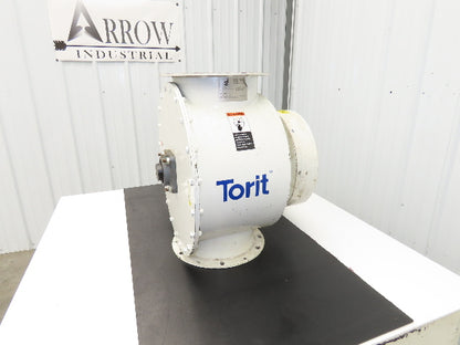 Donaldson Torit 10AN Rotary Airlock Feeder Valve 10x10" Round Flange -No Drive