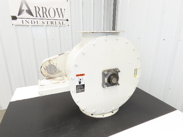 Donaldson Torit 10AN Rotary Airlock Feeder Valve 10x10" Round Flange -No Drive