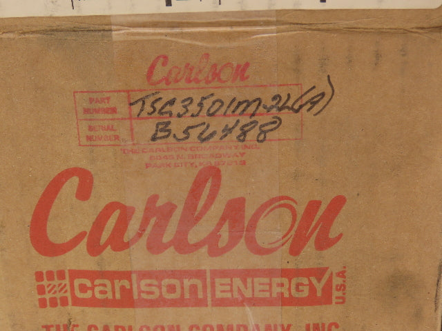 Carlson Power-Flo TSC3501M-2L(A) Pneumatic Clutch Brake 1" Shaft 20-80psi
