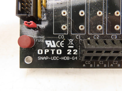 OPTO 22 SNAP-UDC-HDB-G4 Breakout Board SNAP 32-Pt Digital Module w/13 AC Inputs