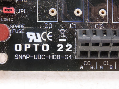 OPTO 22 SNAP-UDC-HDB-G4 Breakout Board for SNAP 32-Point Digital Module 13 Input