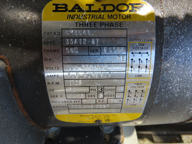 Hydraulic Tote Dumper Aluminum Gaylord Box Tipper 48x40" 1Hp 460V 3PH *Read*