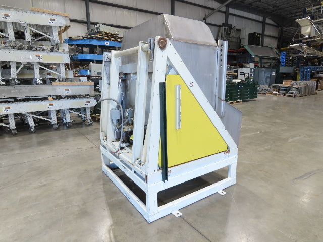 Hydraulic Tote Dumper Aluminum Gaylord Box Tipper 48x40" 1Hp 460V 3PH *Read*