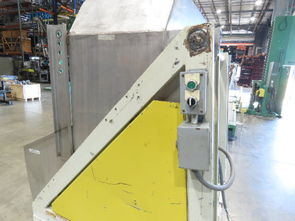 Hydraulic Tote Dumper Aluminum Gaylord Box Tipper 48x40" 1Hp 460V 3PH *Read*