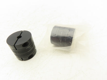 Allen Bradley Rocom 845-FC-R-R Helical Flexible Shaft Coupling 6mm Lot of 2