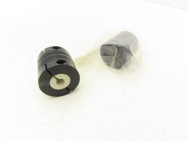 Allen Bradley Rocom 845-FC-R-R Helical Flexible Shaft Coupling 6mm Lot of 2