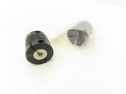Allen Bradley Rocom 845-FC-R-R Helical Flexible Shaft Coupling 6mm Lot of 2