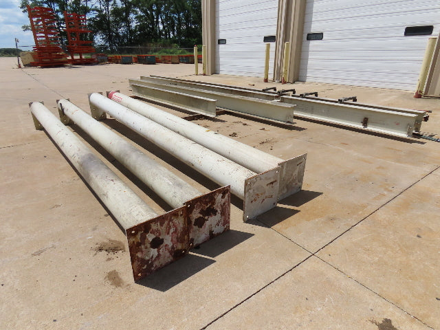 2.5 Ton Free Standing Bridge Crane 8' 2" Span 32' Runway 13' HUB Coffing Hoist