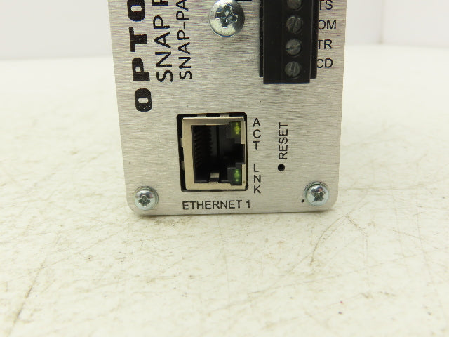 OPTO 22 SNAP-PAC-R1 Programmable Automation Controller Rack Mount w/Ethernet