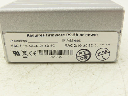 OPTO 22 SNAP-PAC-R1 Programmable Automation Controller Rack Mount w/Ethernet