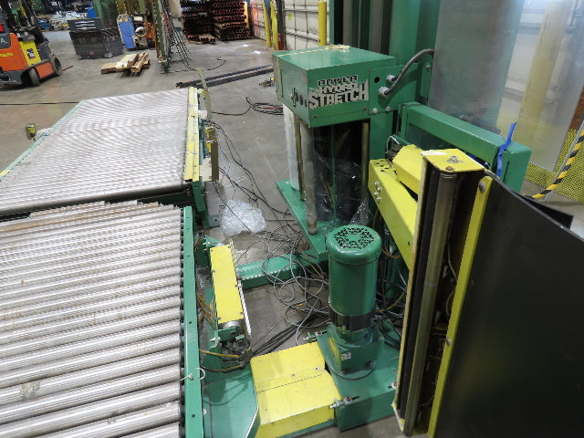 Highlight Synergy 5 Automatic Stretch Wrap Machine Pallet Skid Roller Conveyor