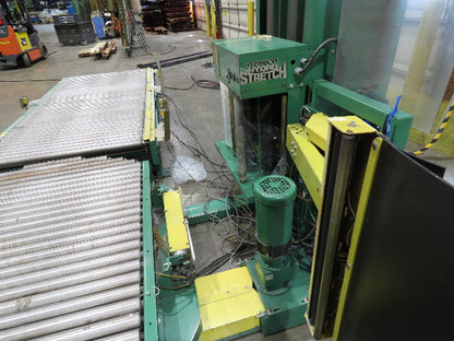 Highlight Synergy 5 Automatic Stretch Wrap Machine Pallet Skid Roller Conveyor