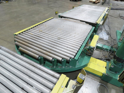 Highlight Synergy 5 Automatic Stretch Wrap Machine Pallet Skid Roller Conveyor