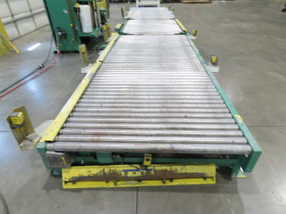 Highlight Synergy 5 Automatic Stretch Wrap Machine Pallet Skid Roller Conveyor