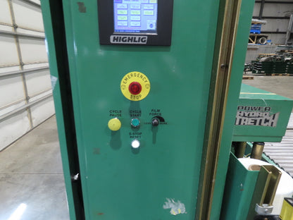 Highlight Synergy 5 Automatic Stretch Wrap Machine Pallet Skid Roller Conveyor