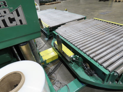 Highlight Synergy 5 Automatic Stretch Wrap Machine Pallet Skid Roller Conveyor