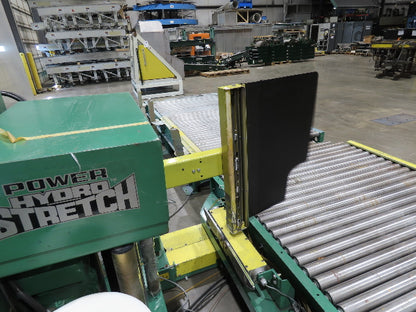 Highlight Synergy 5 Automatic Stretch Wrap Machine Pallet Skid Roller Conveyor