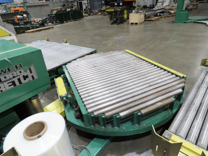 Highlight Synergy 5 Automatic Stretch Wrap Machine Pallet Skid Roller Conveyor
