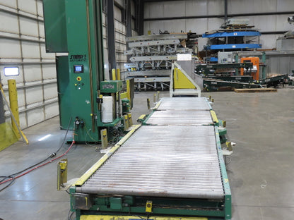 Highlight Synergy 5 Automatic Stretch Wrap Machine Pallet Skid Roller Conveyor