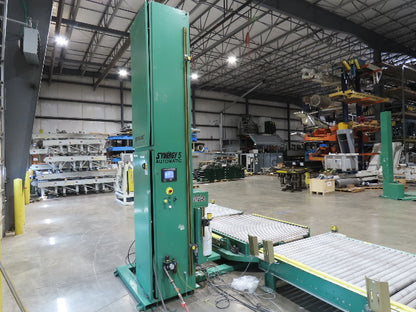 Highlight Synergy 5 Automatic Stretch Wrap Machine Pallet Skid Roller Conveyor
