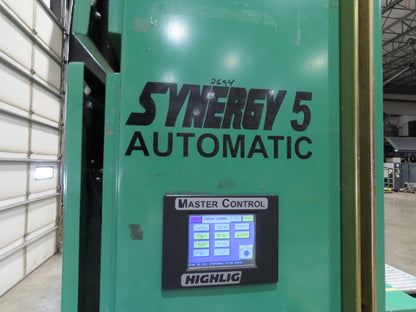 Highlight Synergy 5 Automatic Stretch Wrap Machine Pallet Skid Roller Conveyor