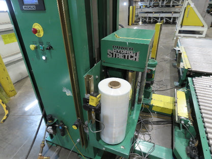 Highlight Synergy 5 Automatic Stretch Wrap Machine Pallet Skid Roller Conveyor