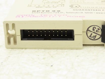 OPTO 22 SNAP-AOA-23 2 Channel Current Loop Analog Input Module 4-20mA SNAP I/O