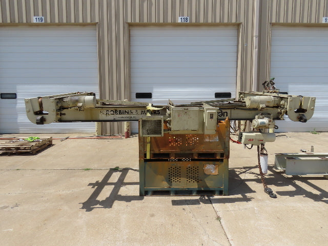 2 Ton Free Standing Bridge Crane 11' Span 27' Runway 11' 9" HUB Coffing Hoist