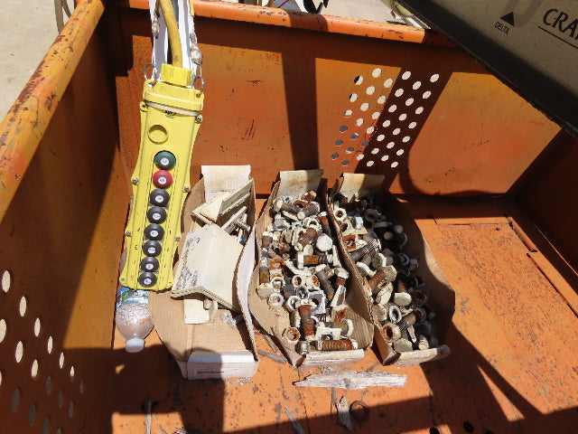 2 Ton Free Standing Bridge Crane 11' Span 27' Runway 11' 9" HUB Coffing Hoist
