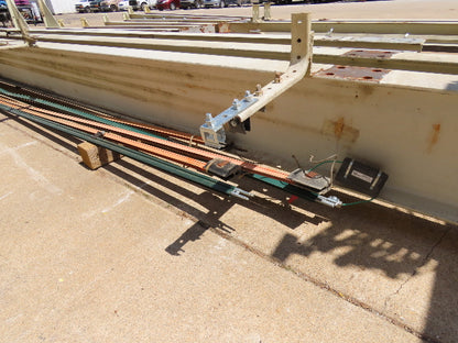 2 Ton Free Standing Bridge Crane 11' Span 27' Runway 11' 9" HUB Coffing Hoist