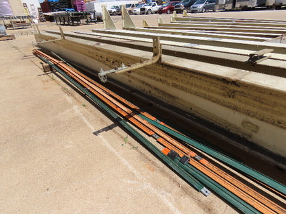2 Ton Free Standing Bridge Crane 11' Span 27' Runway 11' 9" HUB Coffing Hoist