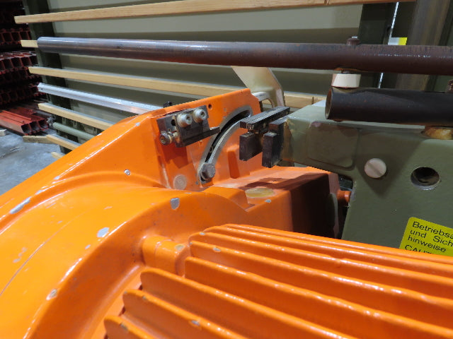 HolzHer 1265 Super Cut Vertical Panel Saw Manual Horizontal Cut 75"x14' 230V 3PH