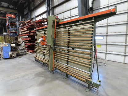 HolzHer 1265 Super Cut Vertical Panel Saw Manual Horizontal Cut 75"x14' 230V 3PH
