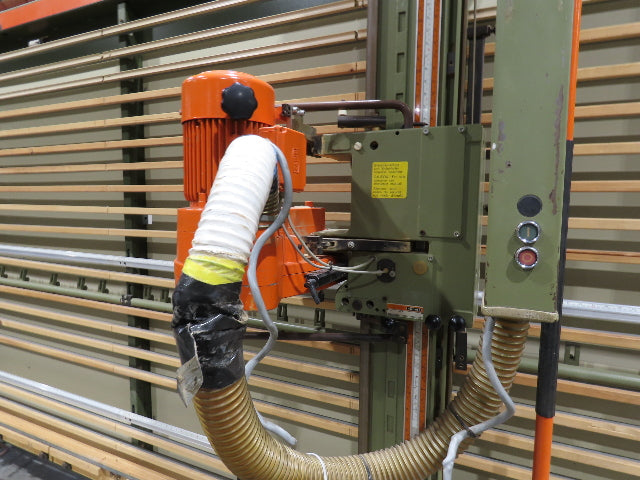 HolzHer 1265 Super Cut Vertical Panel Saw Manual Horizontal Cut 75"x14' 230V 3PH