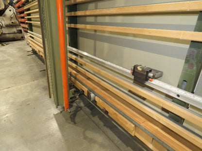 HolzHer 1265 Super Cut Vertical Panel Saw Manual Horizontal Cut 75"x14' 230V 3PH