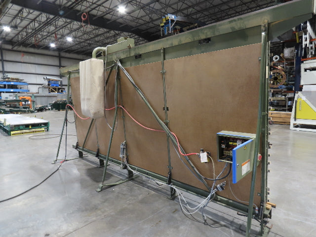 HolzHer 1265 Super Cut Vertical Panel Saw Manual Horizontal Cut 75"x14' 230V 3PH