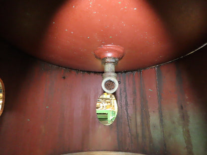 Vertical Compressed Air Receiver Tank 600 Gallon 125psi 42"x 11' OAH 1969