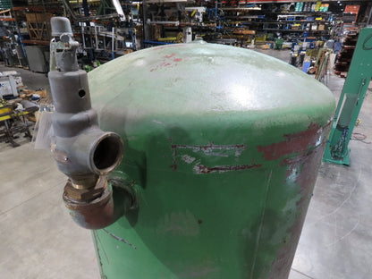Vertical Compressed Air Receiver Tank 600 Gallon 125psi 42"x 11' OAH 1969