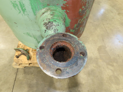 Vertical Compressed Air Receiver Tank 600 Gallon 125psi 42"x 11' OAH 1969