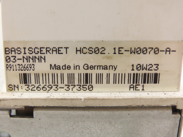 Bosch Rexroth HCS021E-W0028-A-03-NNNN IndraDrive AC Servo Drive 530VAC 28A 3PH