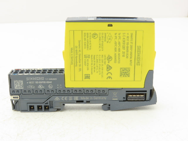 Siemens 6ES7 136-6BA00-0CA0 SIMATIC ET200SP F-DI 8x HF Digital Input w/ Base