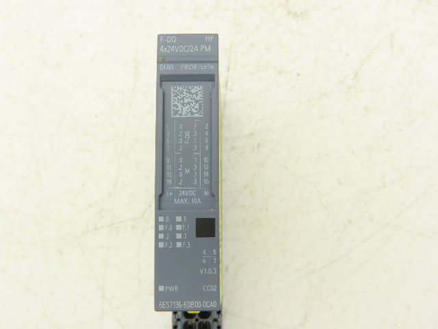 Siemens 6ES7 136-6DB00-0CA0 SIMATIC ET200SP Digital Output F-DQ 4X24 V DC/2A