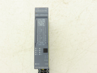 Siemens 6ES7 136-6DB00-0CA0 SIMATIC ET200SP Digital Output F-DQ 4X24 V DC/2A