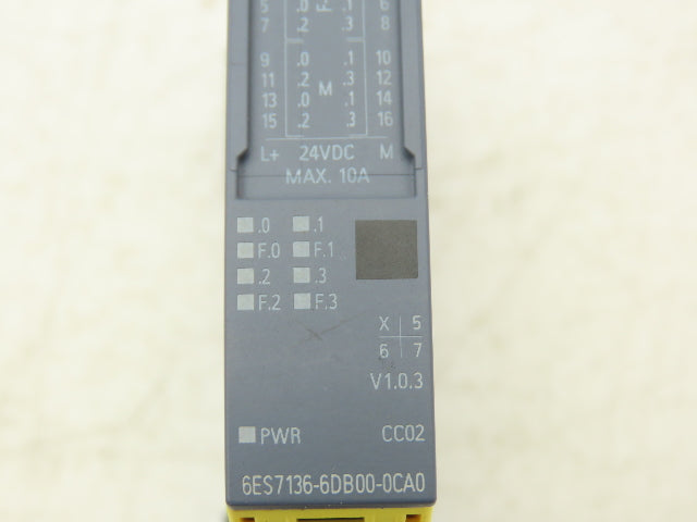 Siemens 6ES7 136-6DB00-0CA0 SIMATIC ET200SP Digital Output F-DQ 4X24 V DC/2A