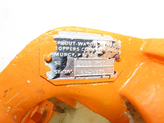 Sprout Waldron Rotary Airlock Valve 6x8" Sq Offset Dual Infeed 1Hp 230/460V 3PH