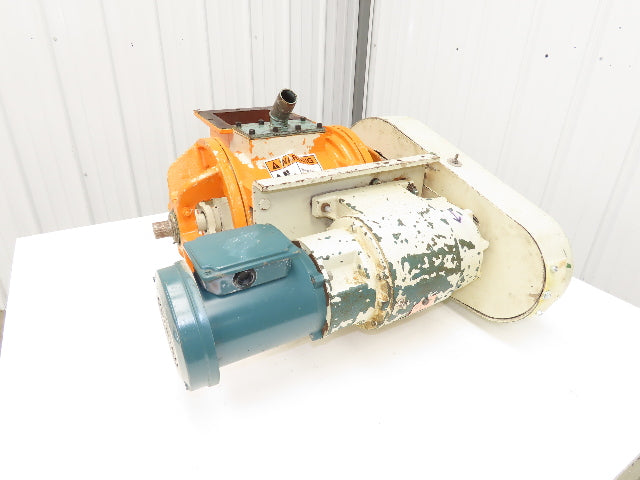 Sprout Waldron Rotary Airlock Valve 6x8" Sq Offset Dual Infeed 1Hp 230/460V 3PH