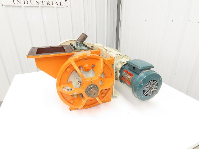 Sprout Waldron Rotary Airlock Valve 6x8" Sq Offset Dual Infeed 1Hp 230/460V 3PH