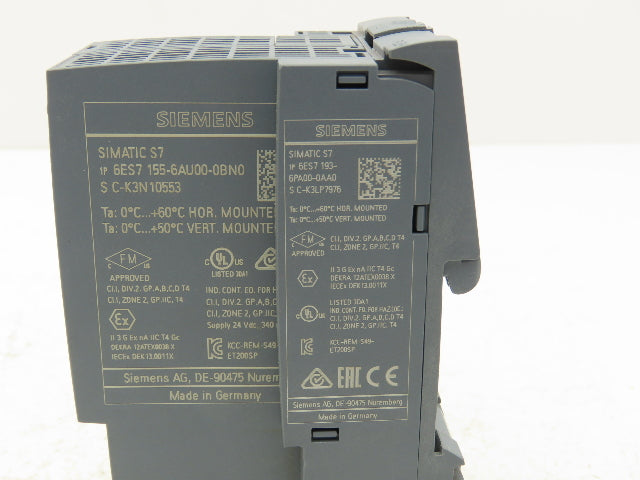 Siemens 6ES7 155-6AU00-0BN0 SIMATIC ET200SP PROFINET Interface Module IM 155-6PN