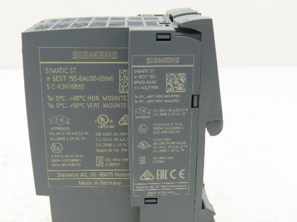 Siemens 6ES7 155-6AU00-0BN0 SIMATIC ET200SP PROFINET Interface Module IM 155-6PN