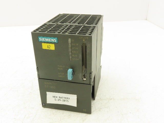 Siemens 315-1AF02-0AB0 Simatic S7-300 PLC CPU Module 24VDC 6ES7 315-1AF02-0AB0